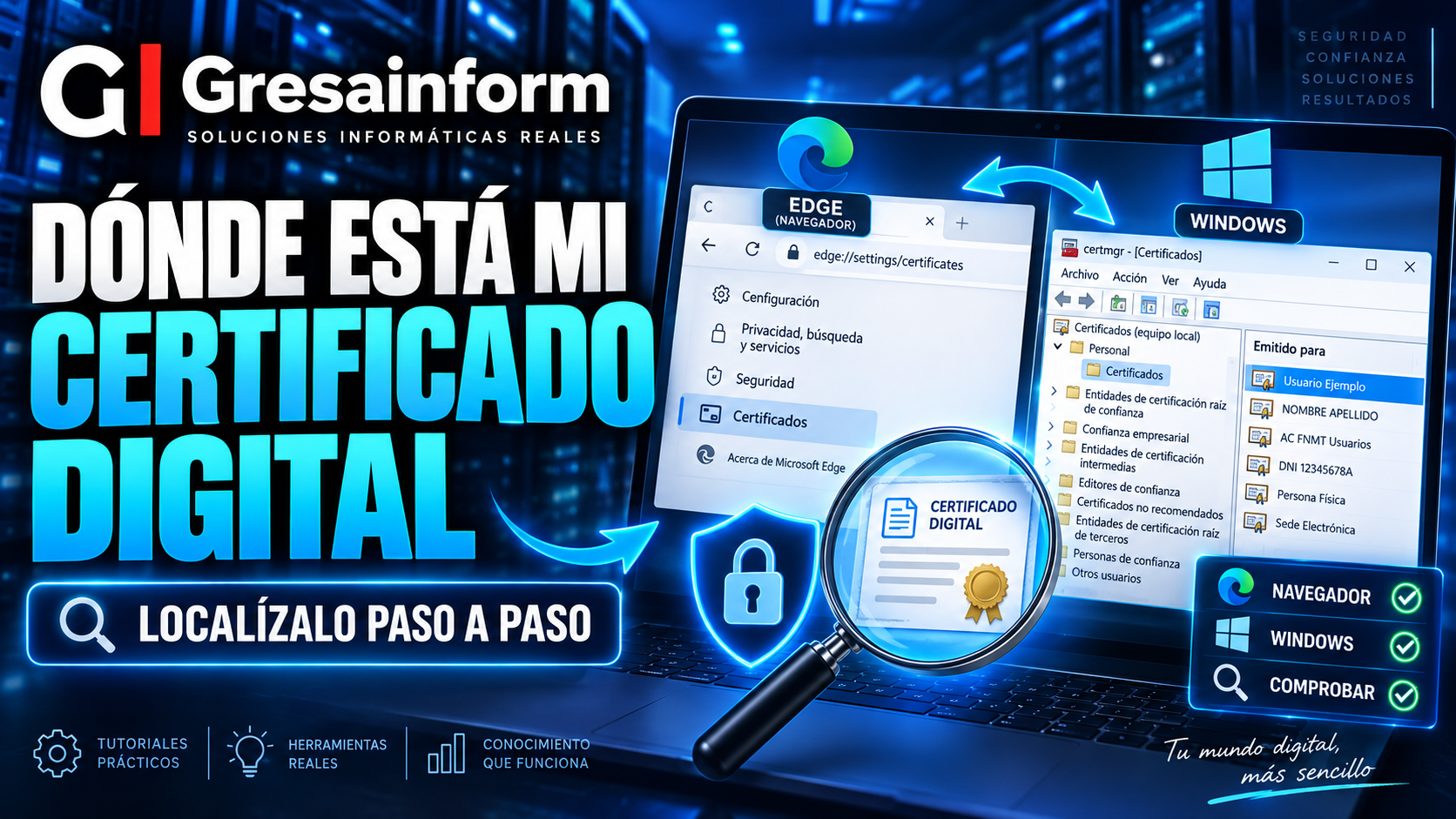 Dónde está mi certificado digital