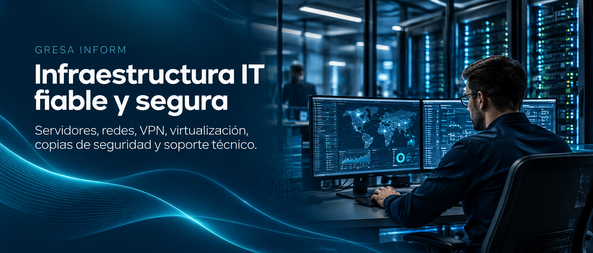 Infraestructura IT fiable y segura