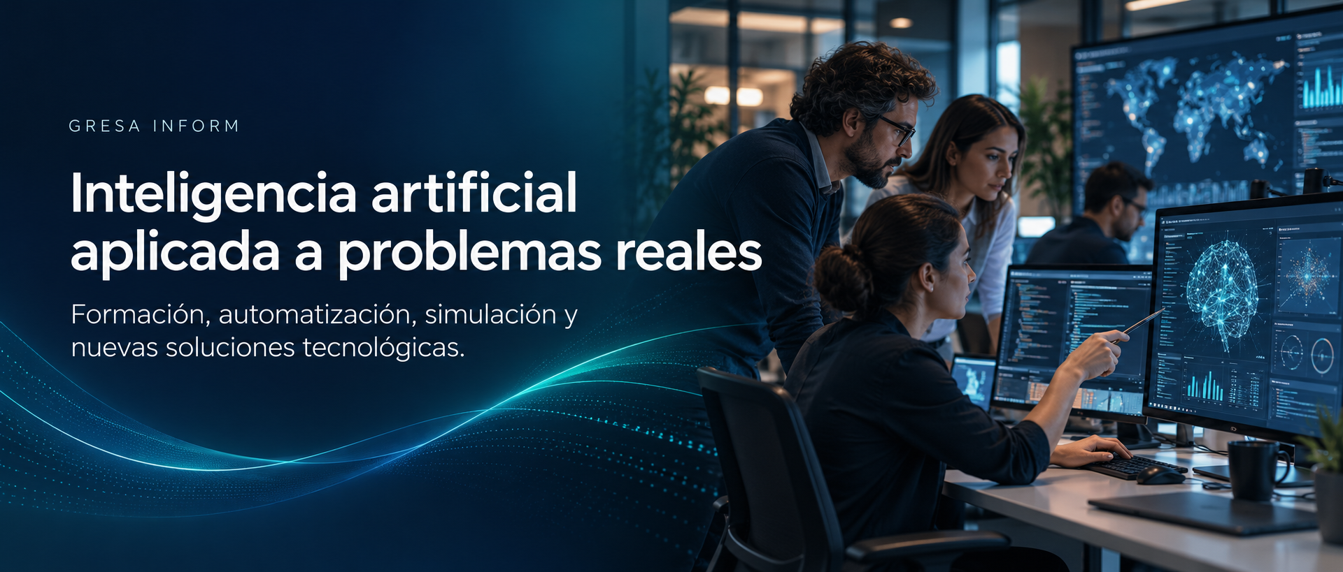 Inteligencia artificial aplicada a problemas reales